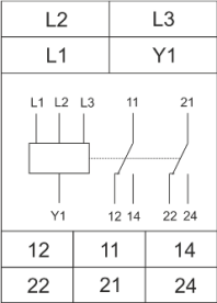 Схема подключения РКФ-М08-1-15