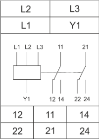 Схема подключения РКФ-М08-2-15