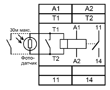 Схема подключения ФР-2М