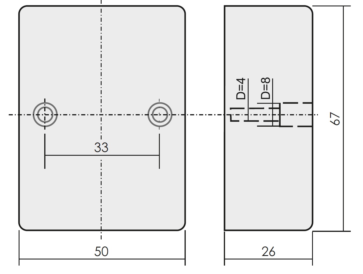 Габариты AZH-LED