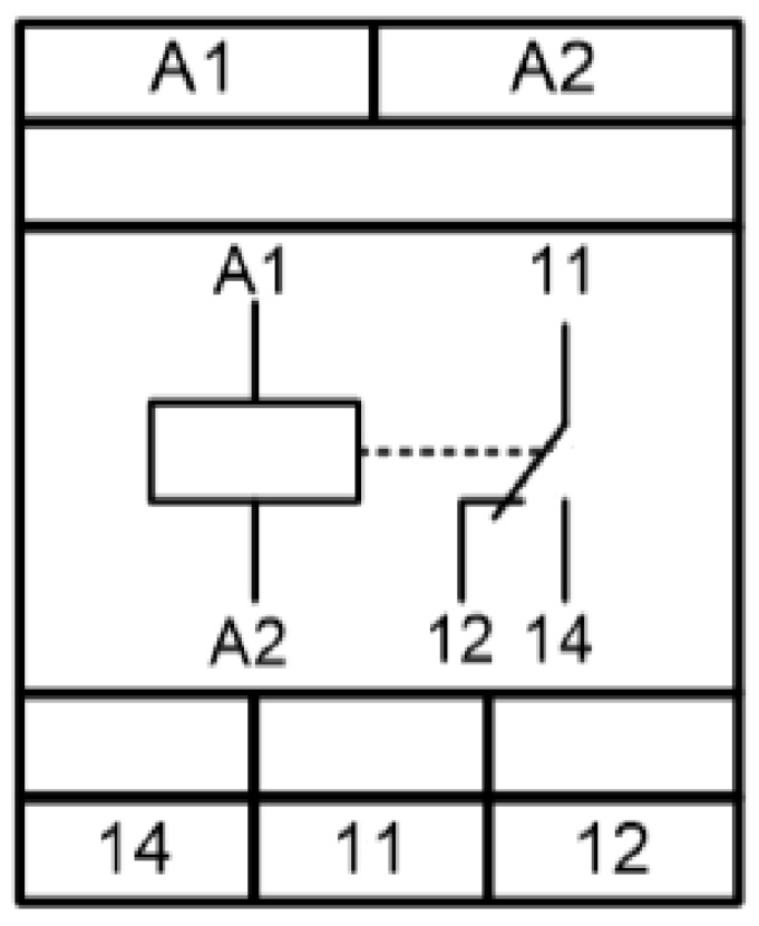 Схема подключения РКН-1М-15