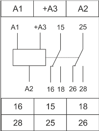 Схема подключения РВО-П2-15