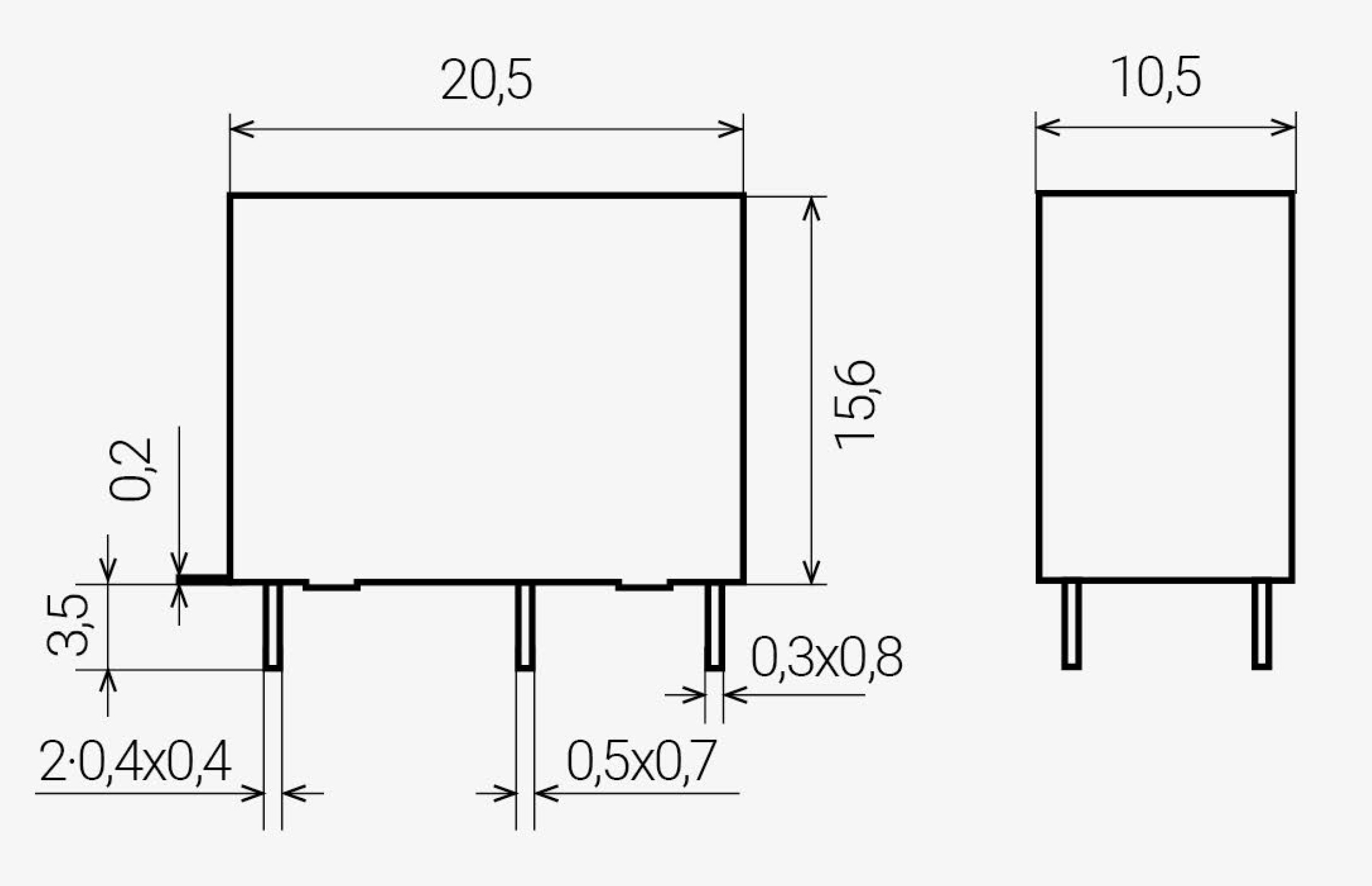 Габариты RL-1