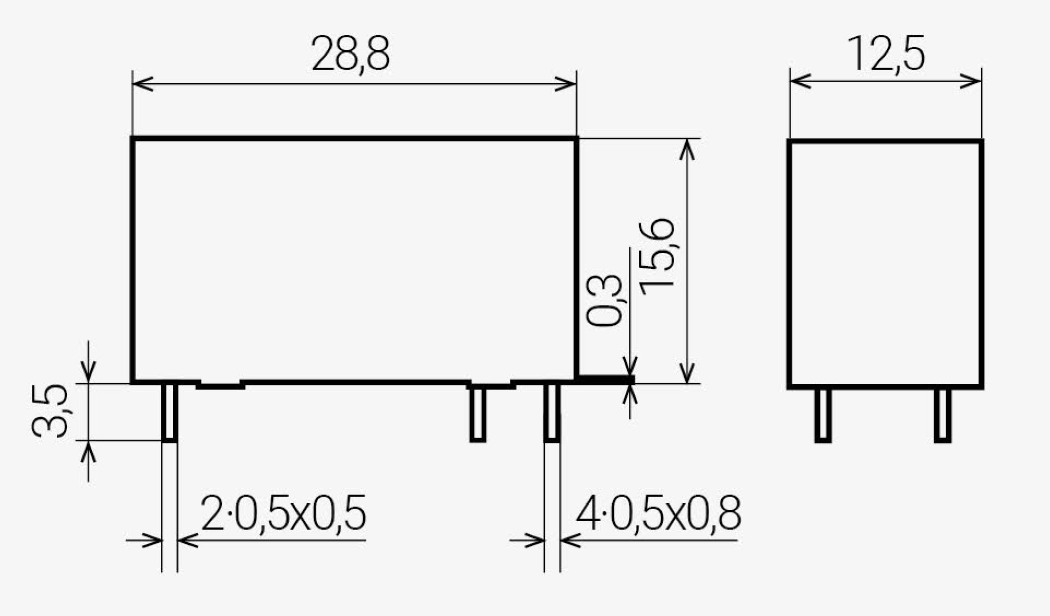 Габариты RL-2