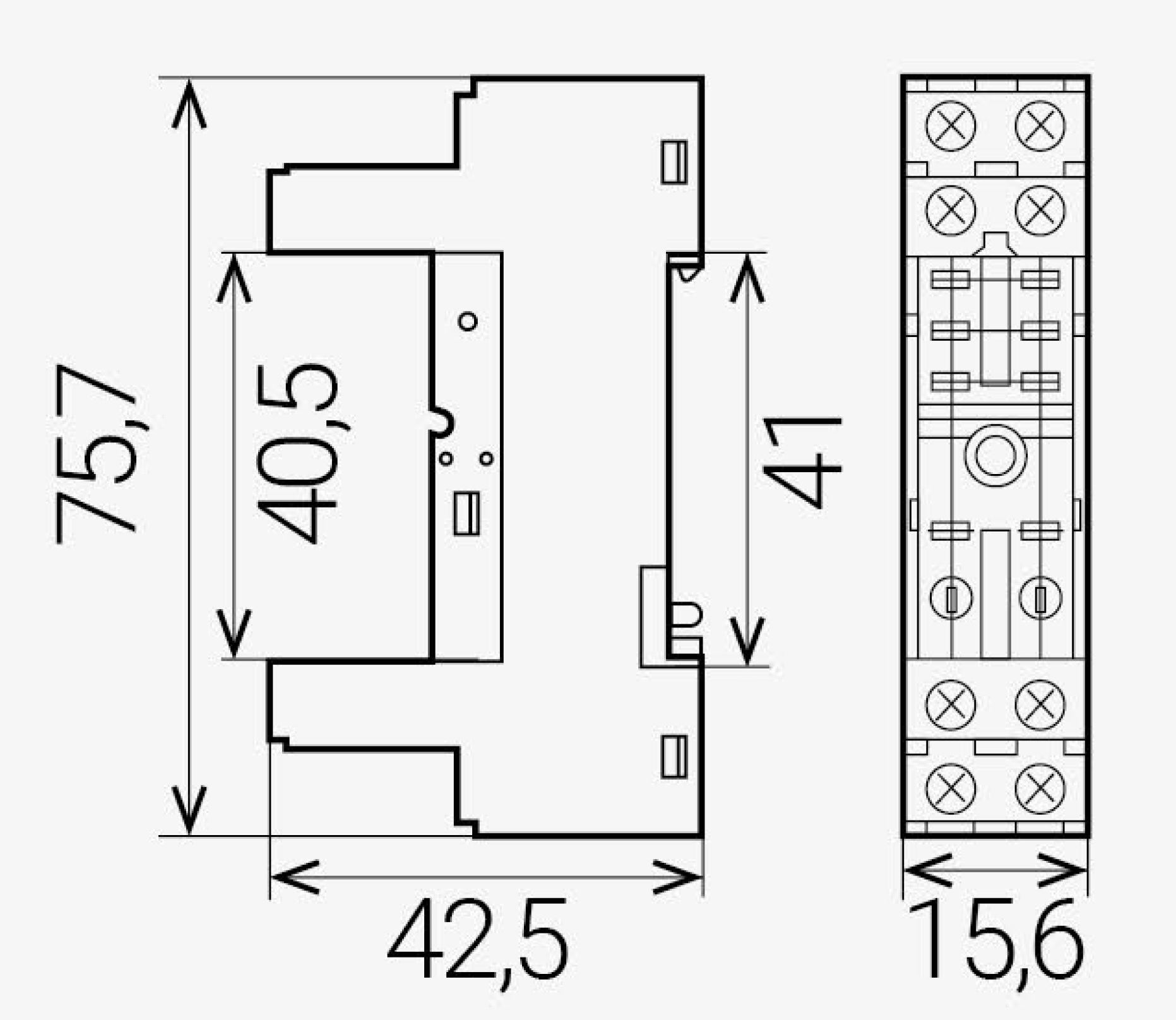 Габариты RS2-2-2